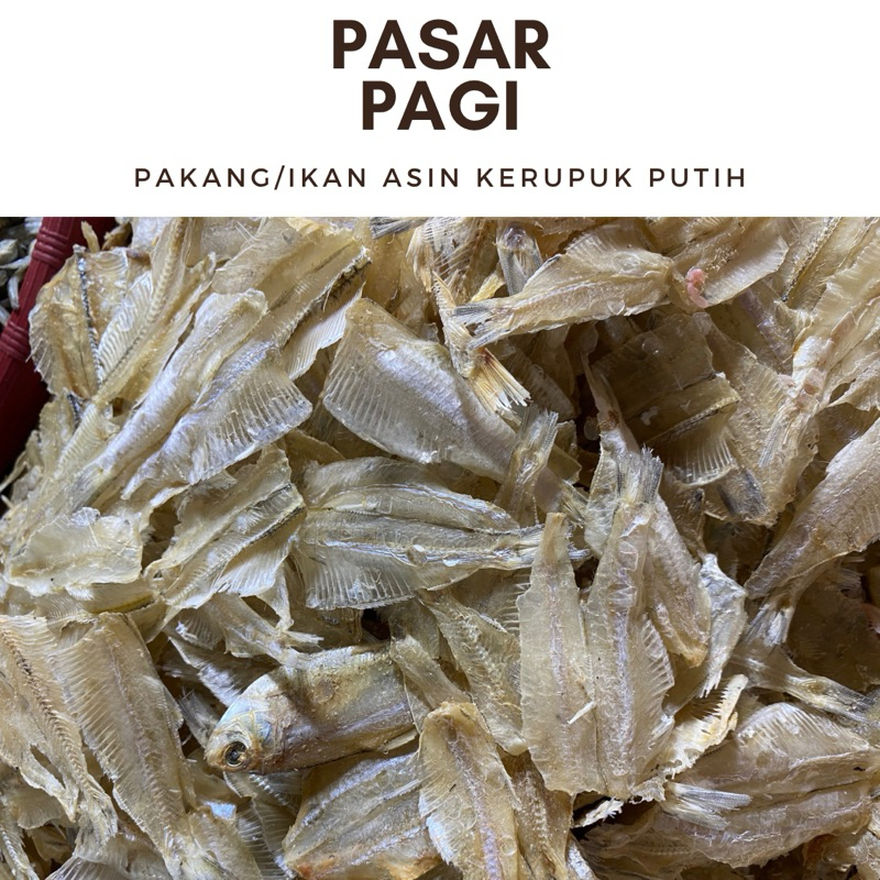 

ikan asin Pakang kualitas super/ ikan asin kerupuk putih / 1 kg