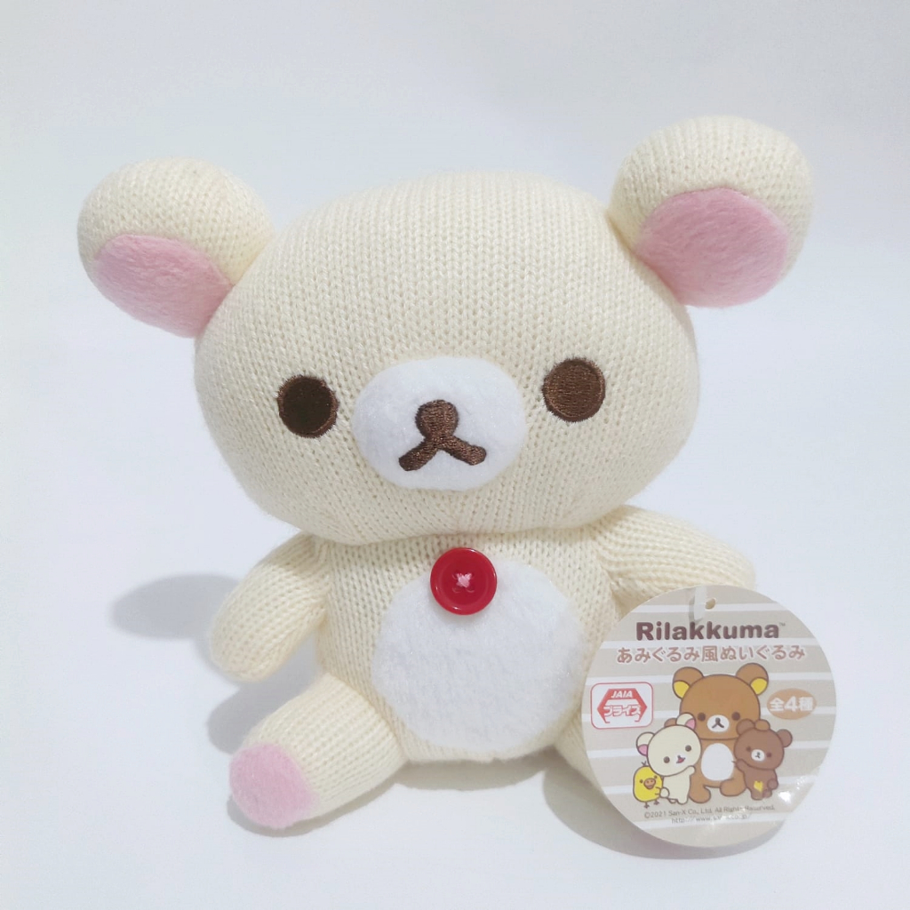 Boneka Korilakkuma Original San-X Plush Boneka Rajut Korilakkuma