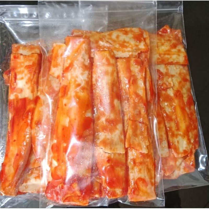 

Kerupuk Sanjai Balado potongan memanjang