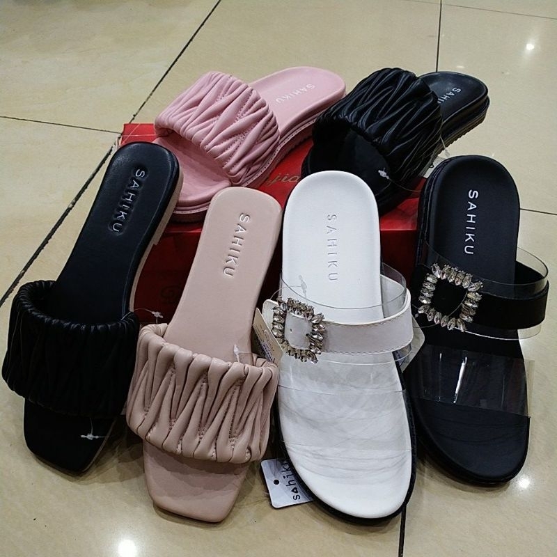 SAHIKU ( sandal wanita teplek )