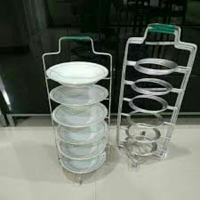 tentengan piring/rak saji piring hajatan praktis bahan tebal gak mudah mleot 1 pcs