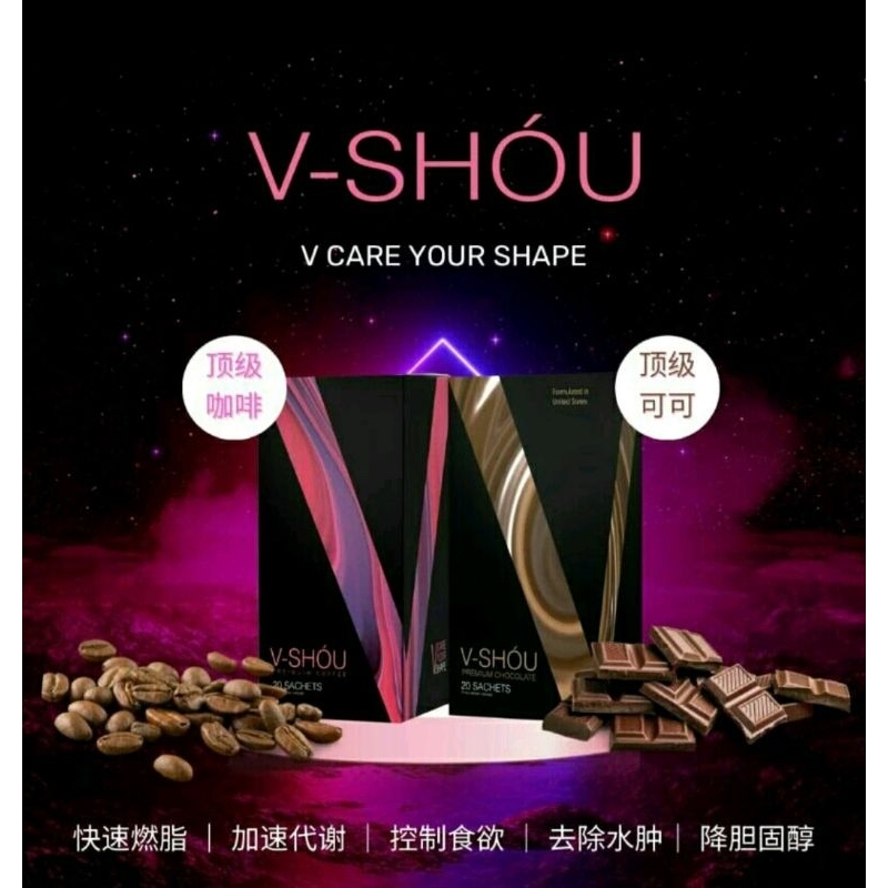 

VSHOU RASA COFFEE / COKLAT 1 BOX ISI 20 SACHET