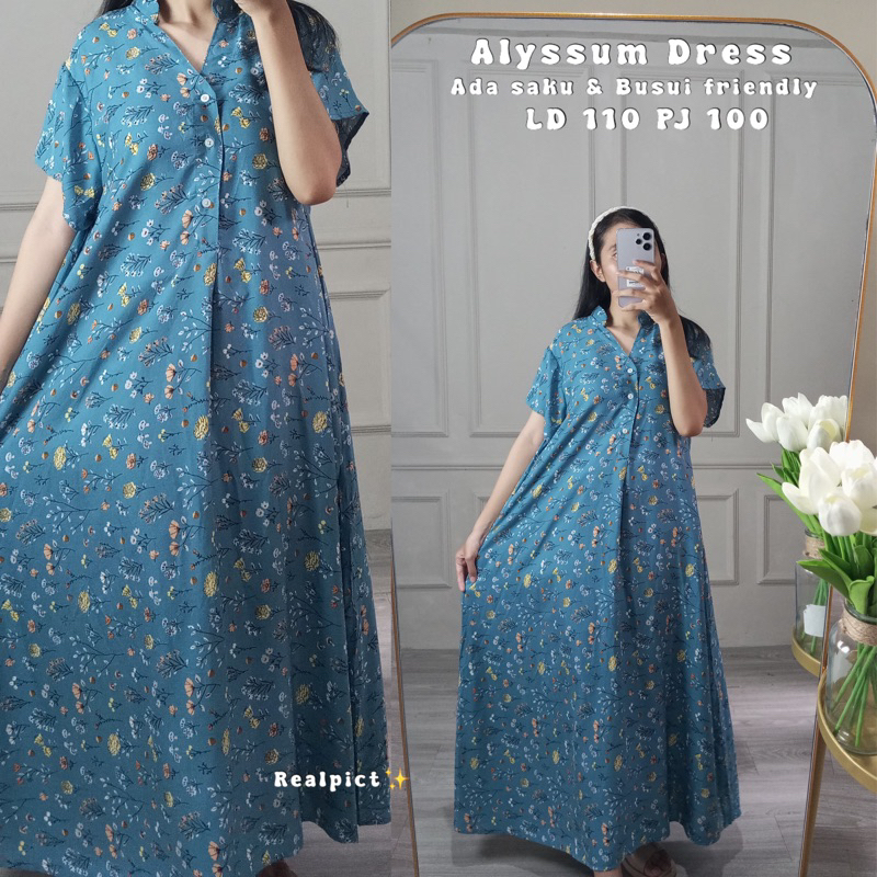 Home Dress Rayon Viscose Premium Original Murah