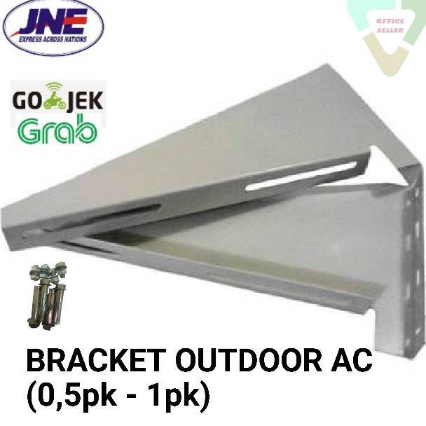 Gtc TEBAL Bracket Ac 12pk1pk  Braket Ac  5pk1pk  Breket Outdoor Ac Tebal l Paling Dicari