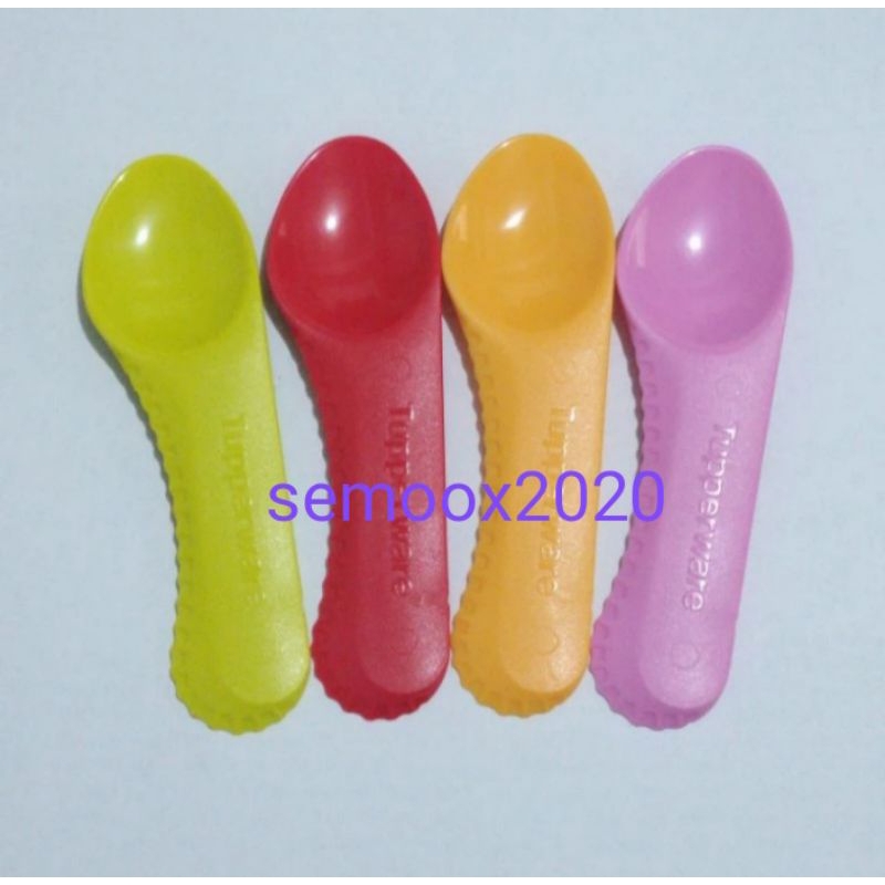 Sendok plastik / sendok teh / sendok gula / sendok kopi / hang on spoon