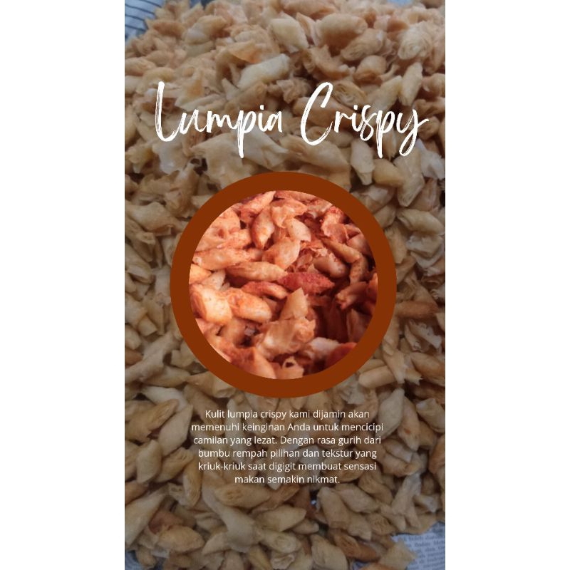 

KERIPIK KULIT LUMPIA / KERIPIK KULIT LUMPIA GORENG