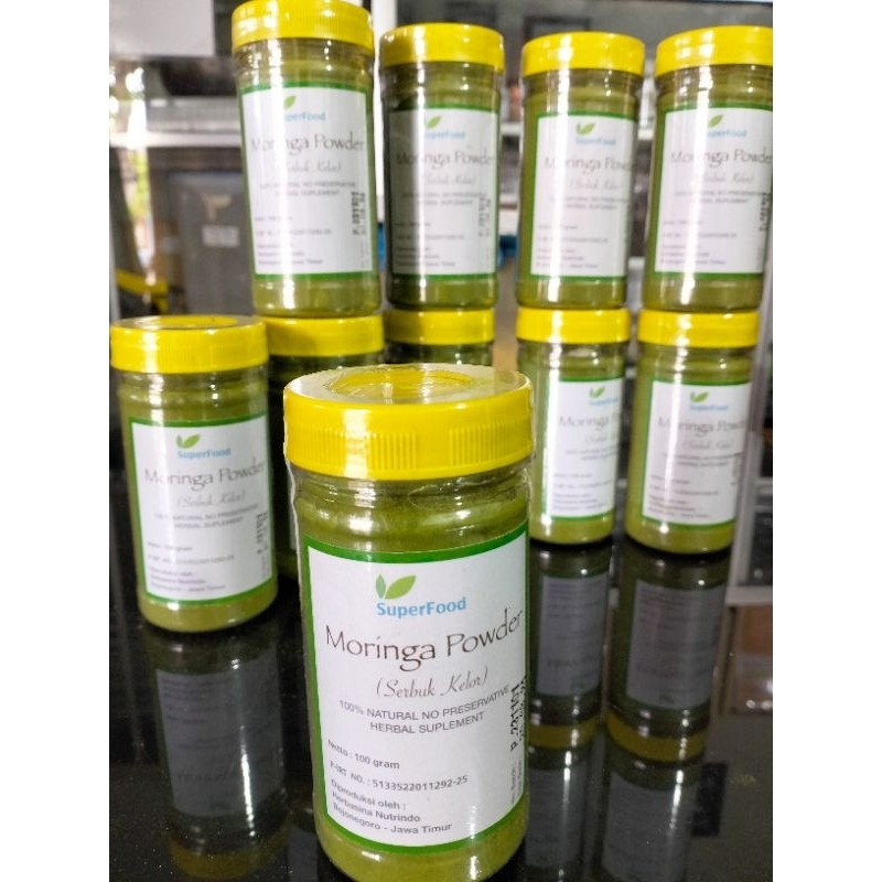 

MORINGA POWDER SERBUK KELOR TEPUNG DAUN KELOR BUBUK DAUN KELOR