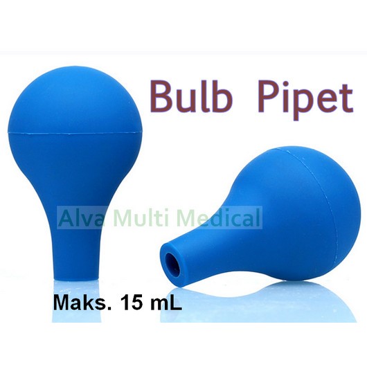 Bulb Pipet Tetes / Pompa Pipet Bahan Karet / Bulb Karet Pipet / Pompa Pipet Ukur