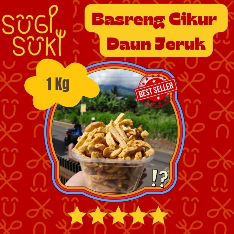 

BASRENG KENCUR DAUN JERUK| SUGI SUKI SNACK 1 KG