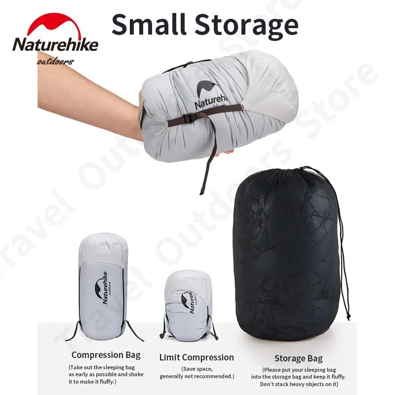 Sleeping Bag Naturehike NH17Y010R Duck Down 280G