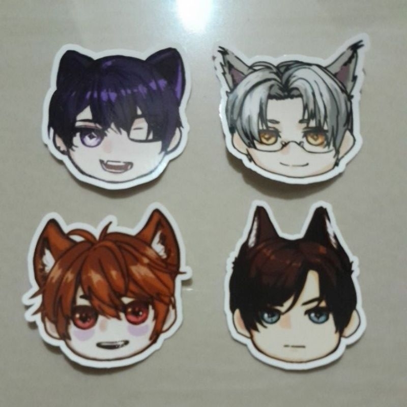 

Tears of Themis waterproof sticker (Luke, Artem, Vyn, Marius,)