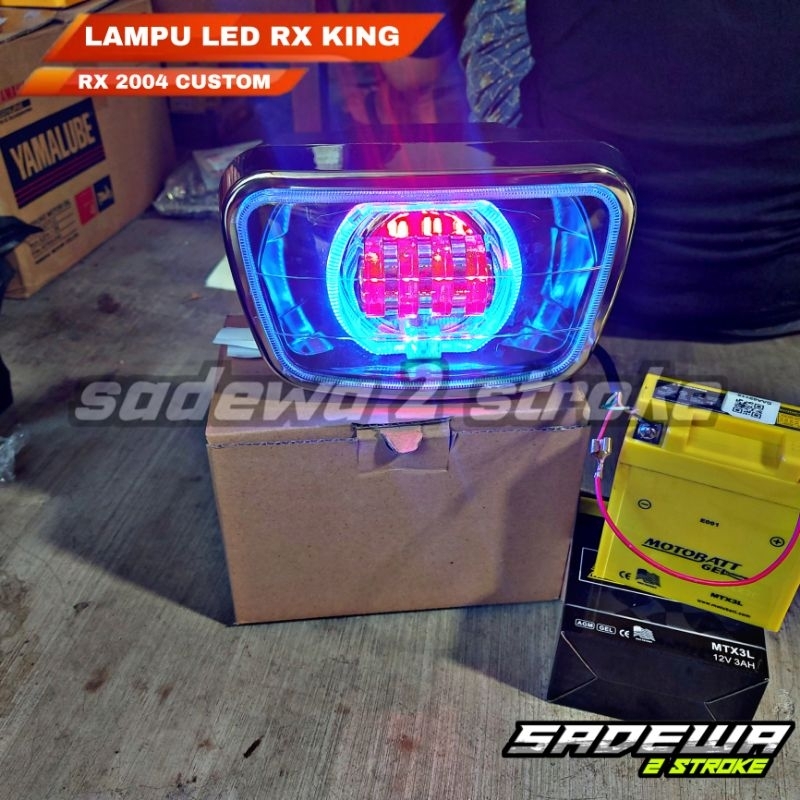 LAMPU DEPAN LED RX KING NEW LED A1 PRO RX KING NEW