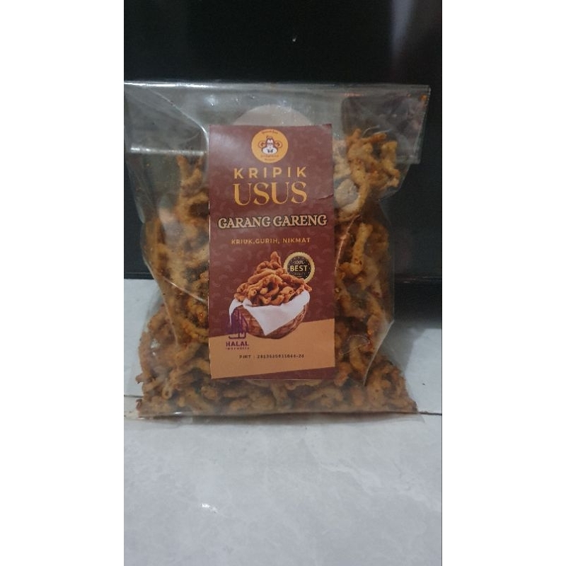 

KRIPIK USUS PEDAS DAUN JERUK