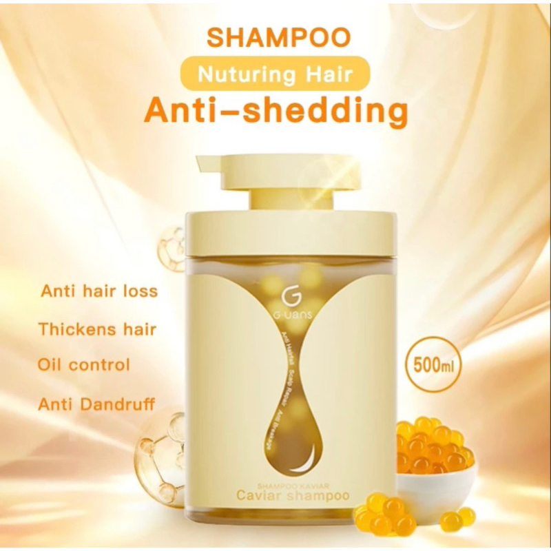 shampoo guans caviar 500ml new stock banyak