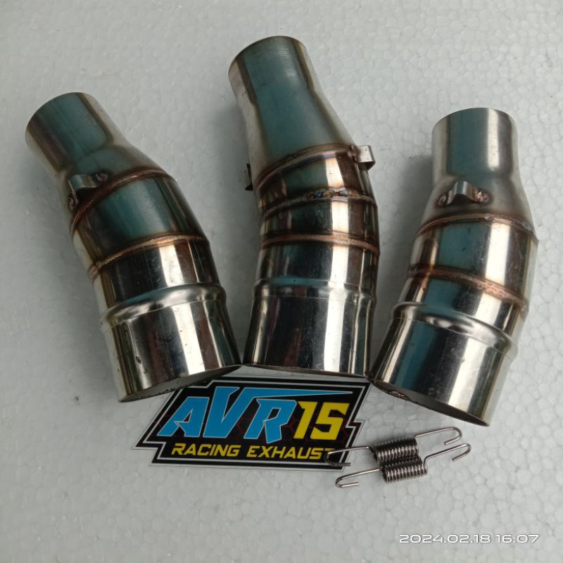 Slip on Knalpot Ninja250 karbu ninja 250fi inlet 50 mm