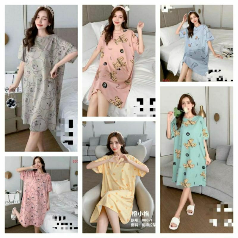 Daster wanita premium import/Daster Korea import