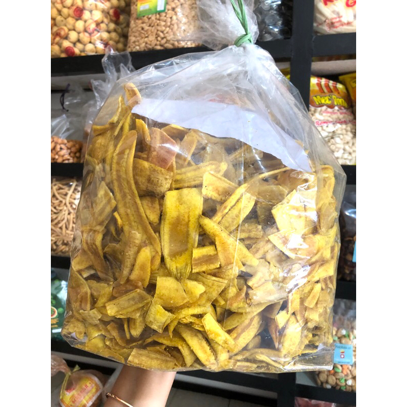 

kripik pisang panjang manis gurih