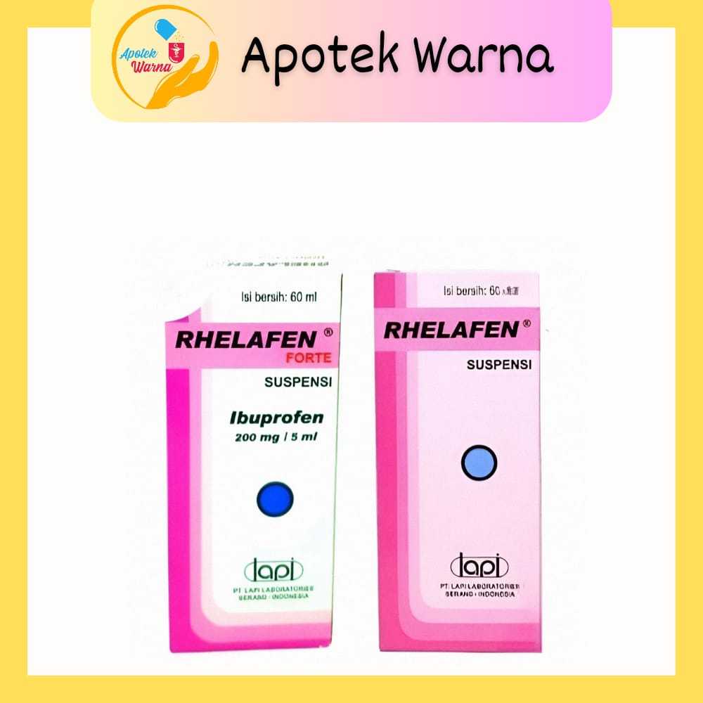 RHELAFEN SUSPENSI 60 ML     |         RHELAFEN FORTE 60 ML