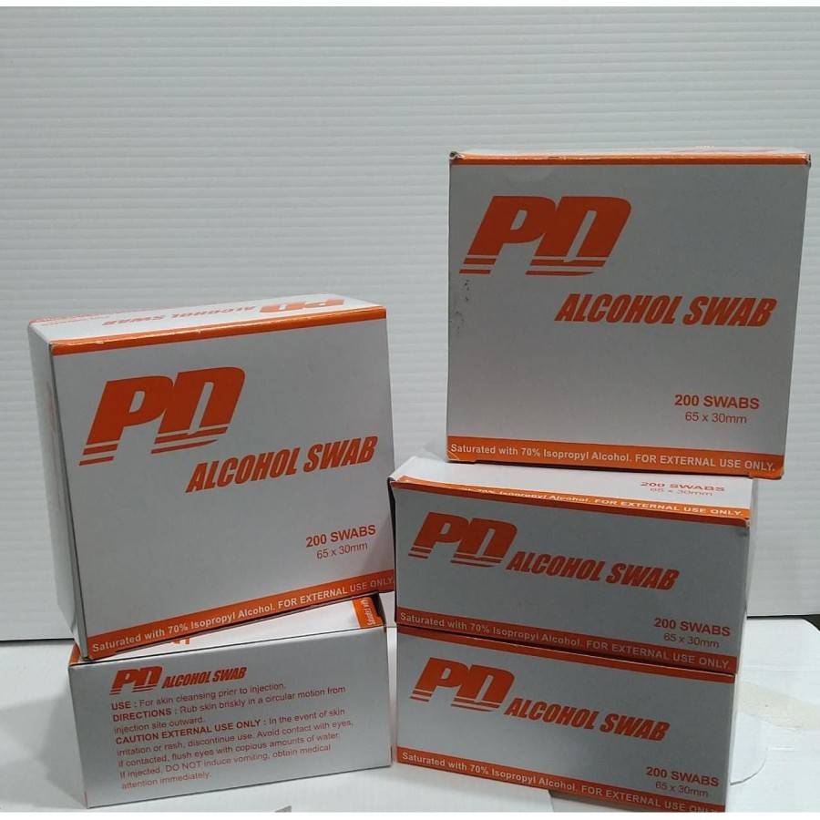 Alkohol Swab ProDevice Isi 200/ Kapas Alkohol