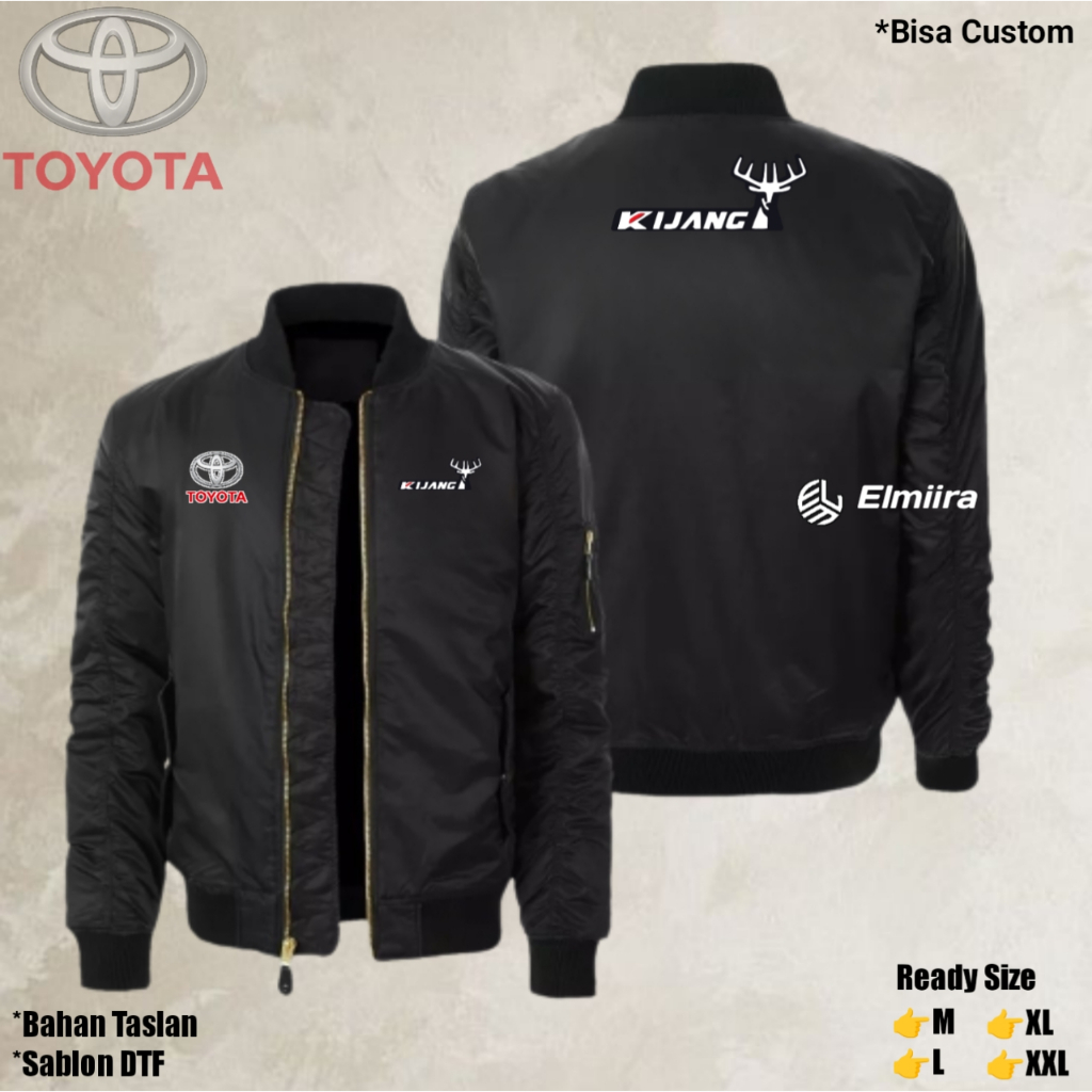 Jaket Toyota Kijang Bomber