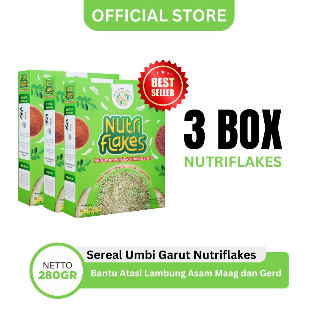 

Madre Nutriflakes Original Sereal Herbal 3 Box