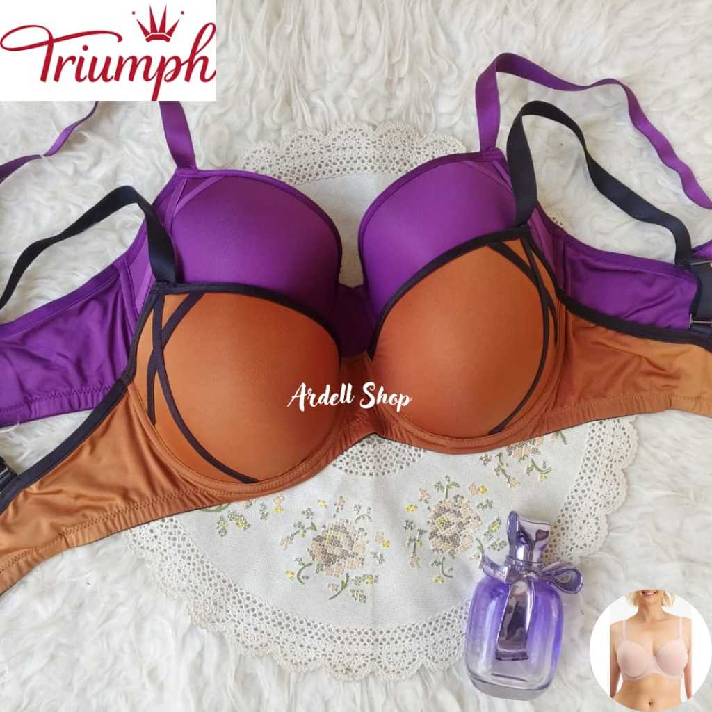CB SALE TRIUMPH BRA WANITA KAWAT CUP POLOS LIST 32E CLS PAKAIAN DALAM