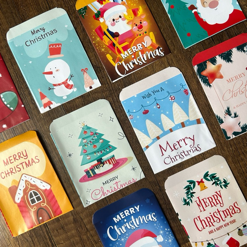

AMPLOP MEDIUM / ANGPAO NATAL CHRISTMAS TAHUN BARU ISI 10 LEMBAR