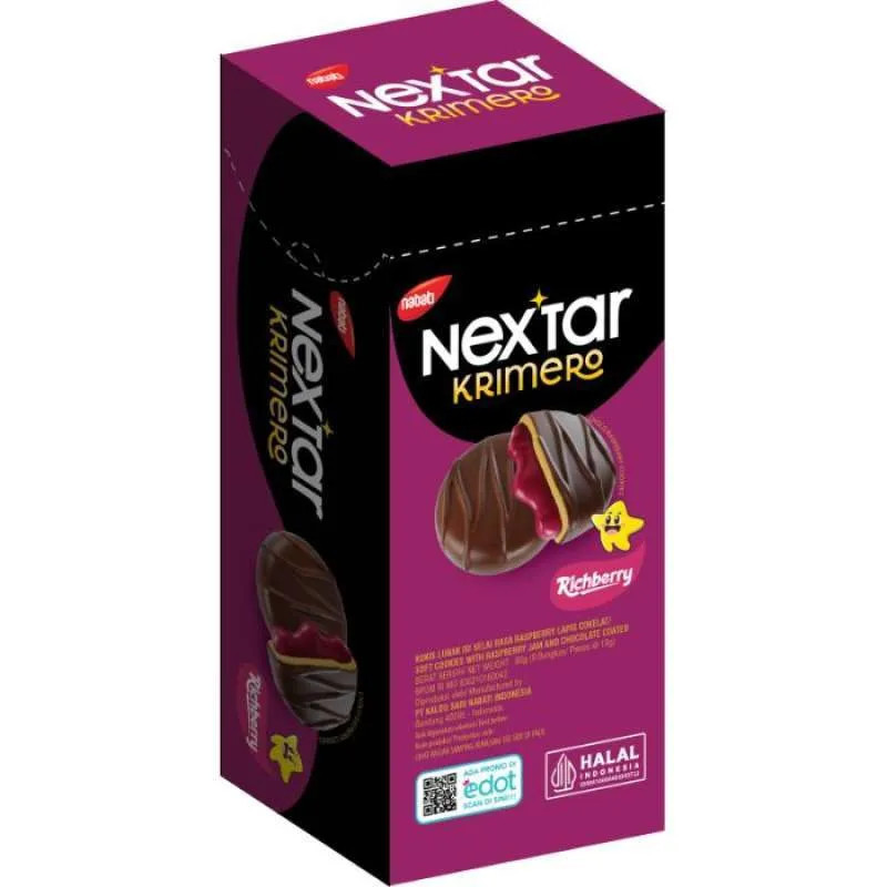 

NEXTAR BLUBERRY BROWNIES COKLAT KRIMERO BERRY KRIMERO COKLAT NASTAR COOKIES BROWNIES BOX