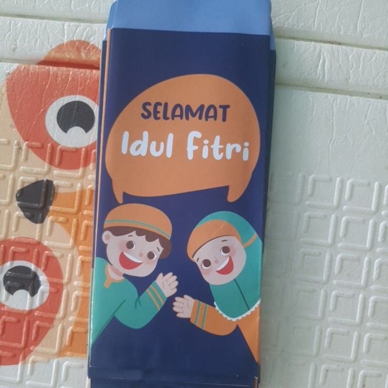 

Amplop Lebaran Besar. Uang tak terlipat