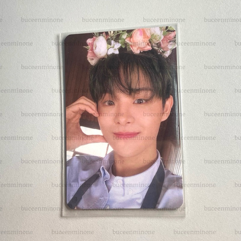 [ freebies official ] pc photocard treasure jihoon pob weverse round 2 blooming flower crown
