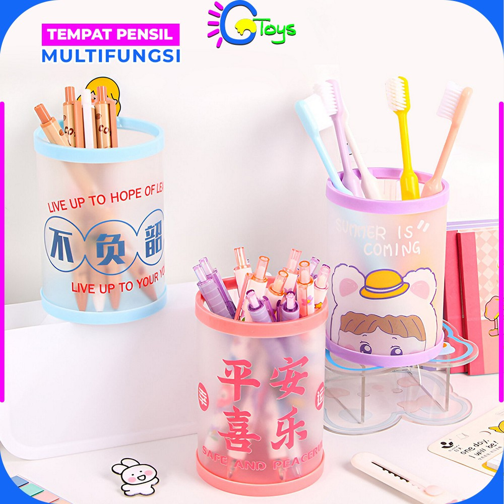 

CR-A84 Tempat Pensil Karakter Meja Lucu / Tempat Kotak Pensil Bulat Karakter Kartun Serbaguna / Pen Pencil Holder Bulat Tabung Lipat / Pencil Case Cartoon