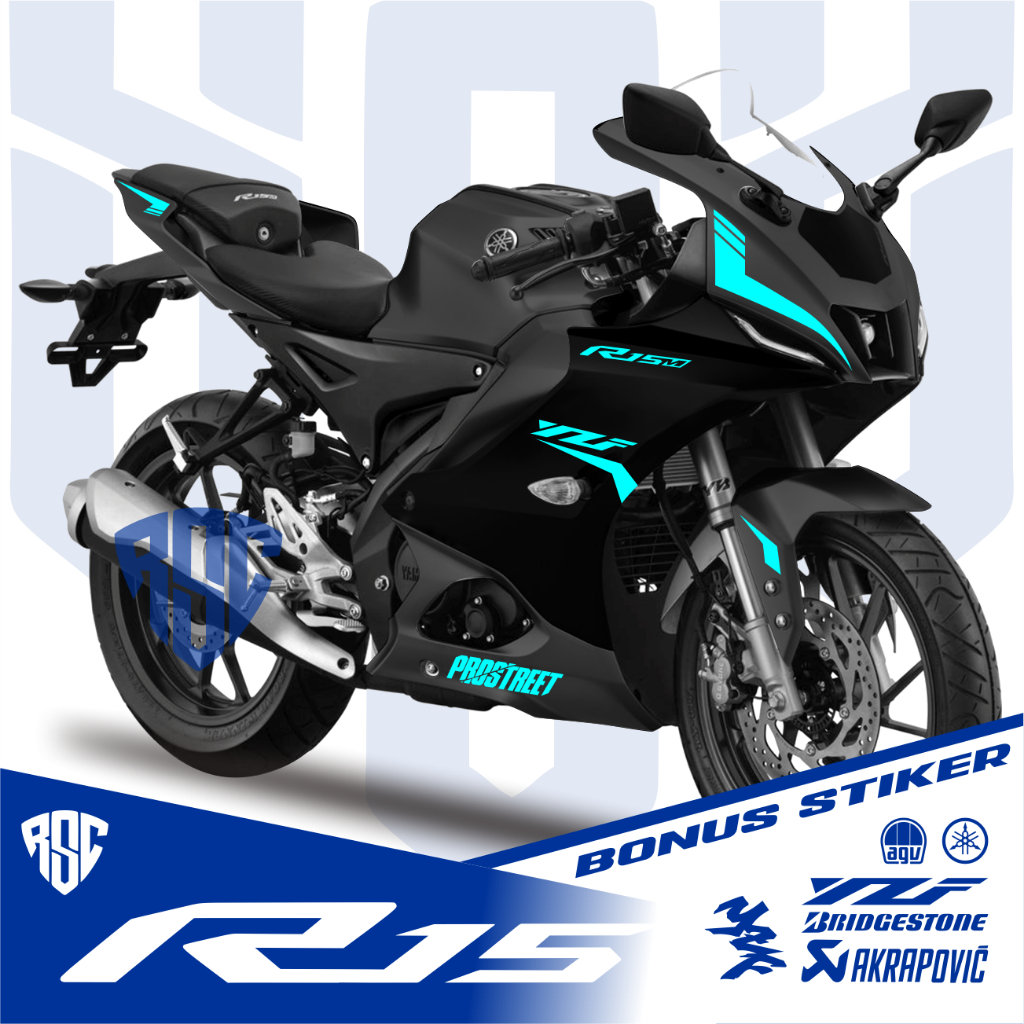 STRIPING R15 V4 MOTIF 2 / STICKER CUTTING / STIKER / LIS STIKER DESAIN YZF / SETIKER / SKOTLET CUTTI