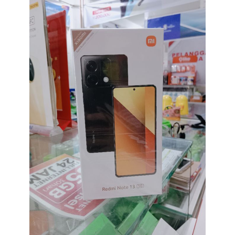 Redmi Note 13 5G Ram 8/256gb baru diplasmaponsel