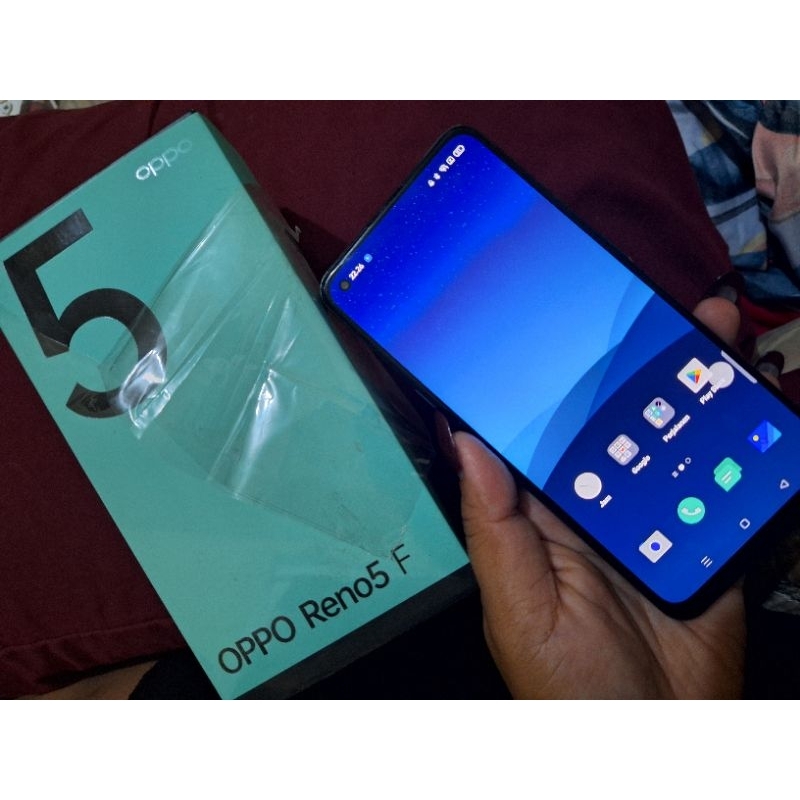 di jual cepat hp second oppo reno 5f