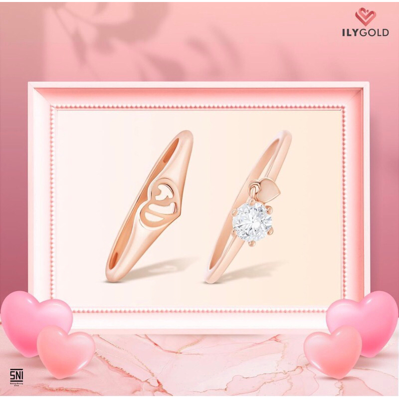 Ily Gold Cincin Lovestruck-9k