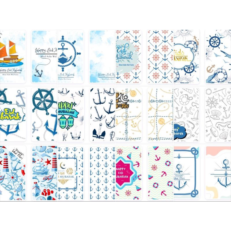 

Kustom Amplop Lebaran Jangkar / Amplop Lebaran Nautica (medium)