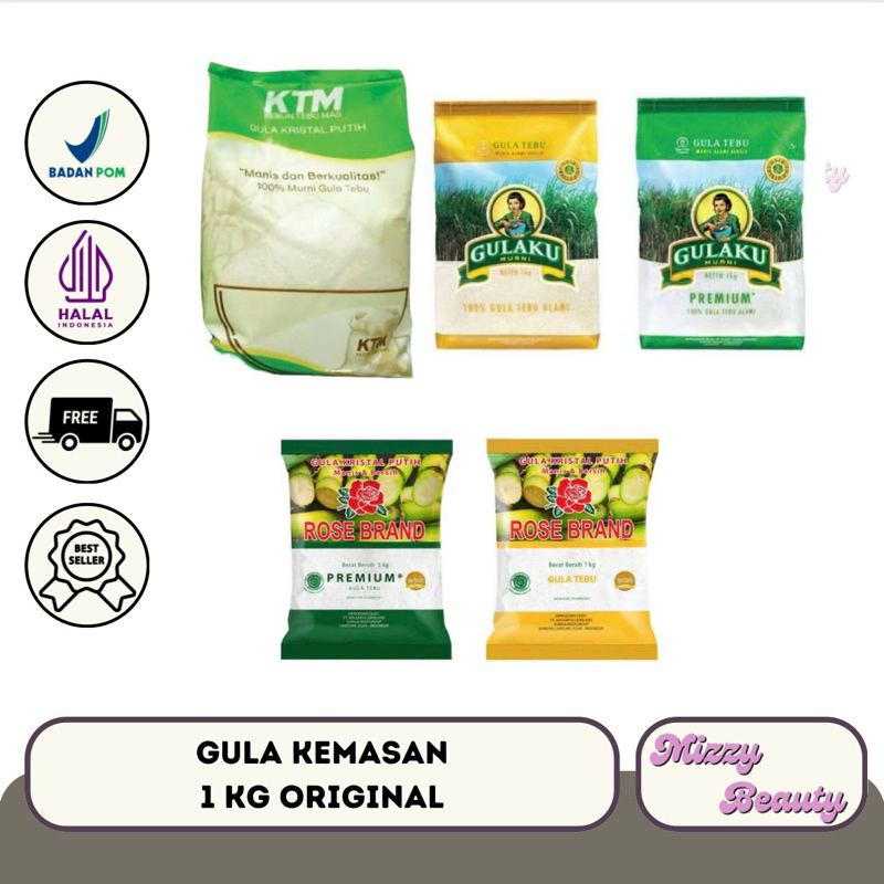 

GULA KEMASAN 1KG READY STOCK / BACA DESKRIPSI