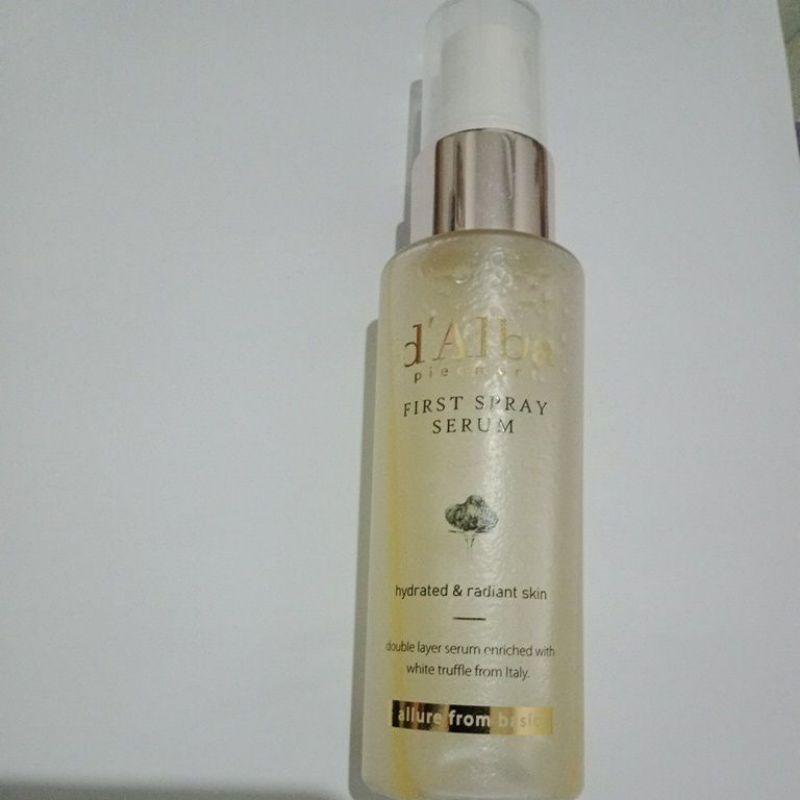 d'alba spray serum