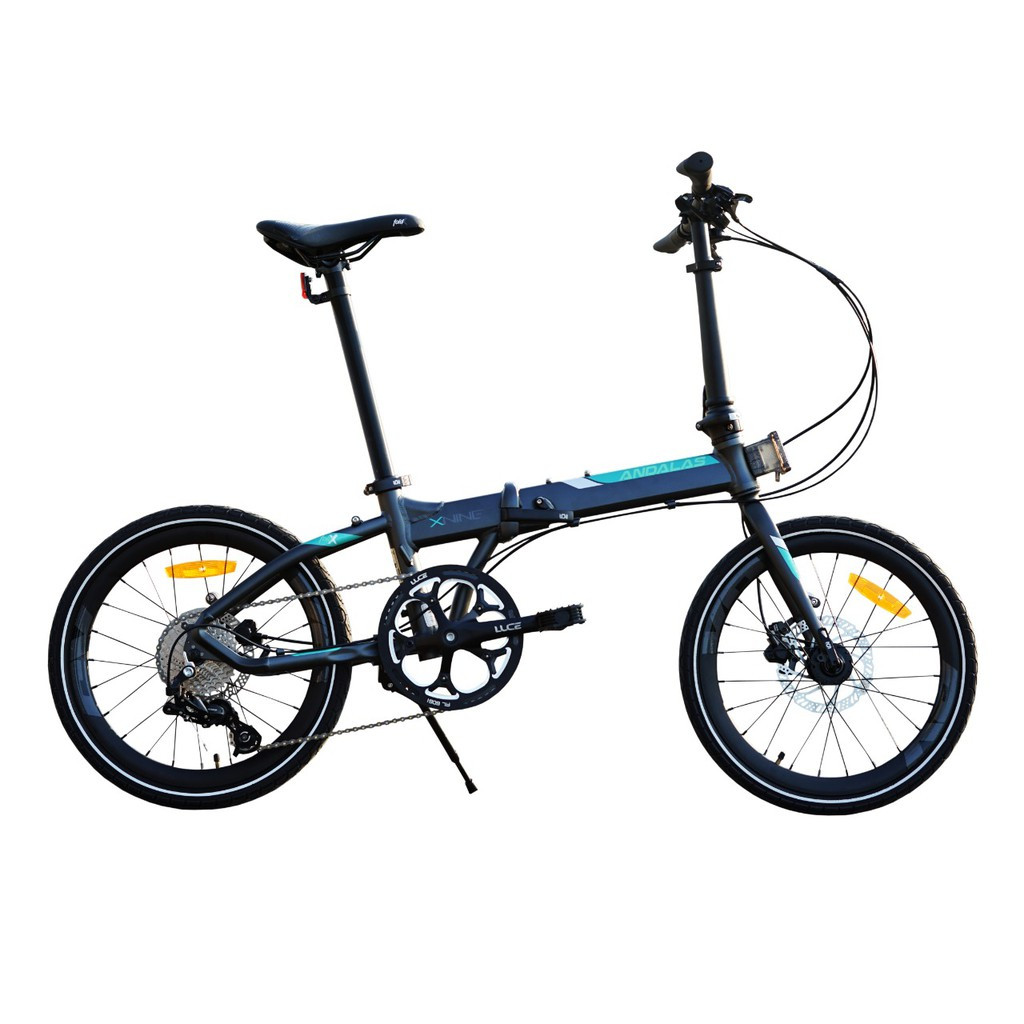 Element Sepeda Lipat FoldX X9 Andalas 9 Speed Grey