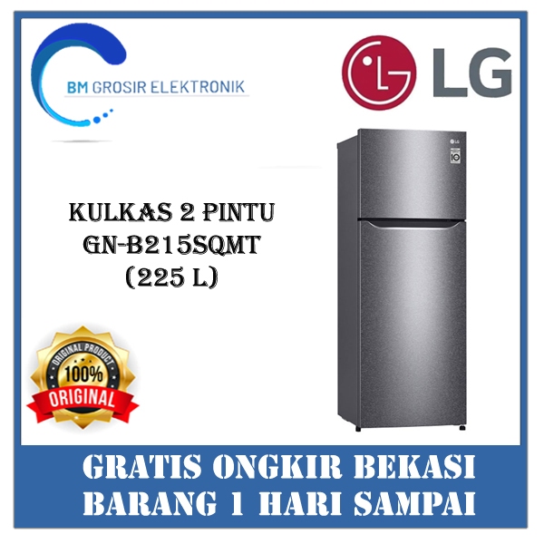 LG KULKAS GNB 215SQMT KULKAS 2 PINTU