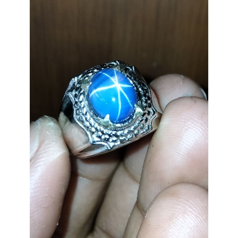 batu cincin blue star