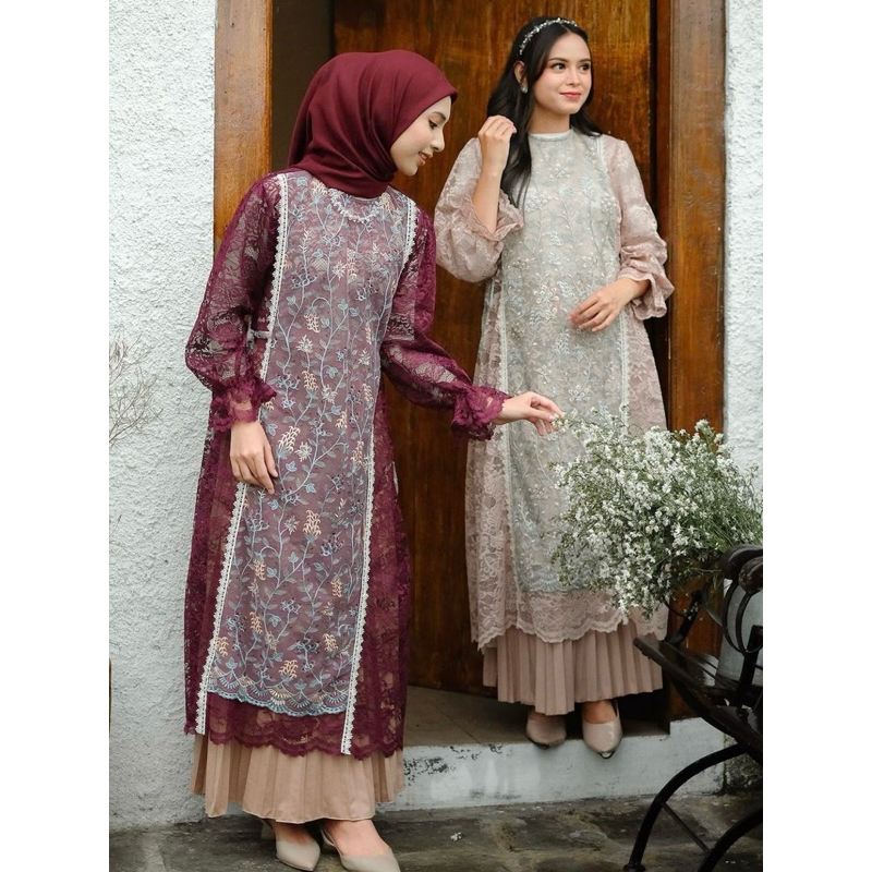 MAIRA DRESS - ATKEY Raya Collection 2024