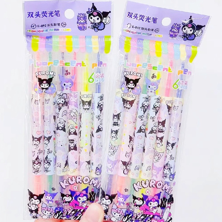 

Murah STABILO 6 WARNA SANRIO HIGHLITER KUROMI 2 KEPALA I94