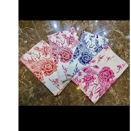 Kain Batij dasar putih bahan kemeja blouse pria wanita kado