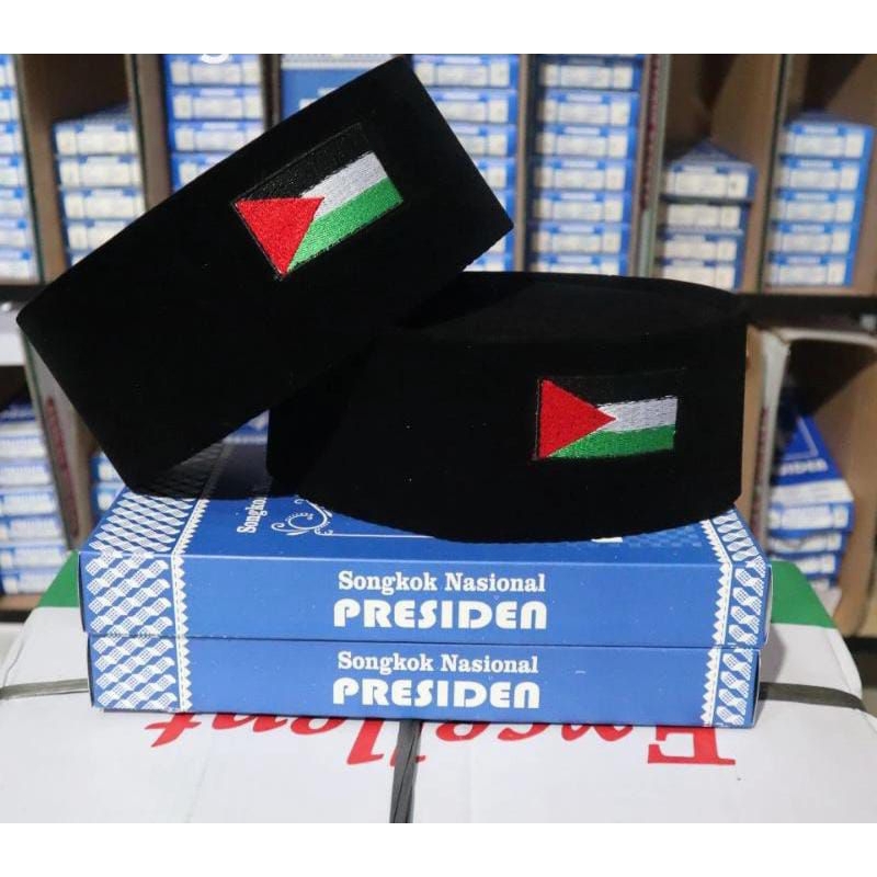 Peci Hitam / Kopiah Hitam / Songkok Hitam Merk Presiden