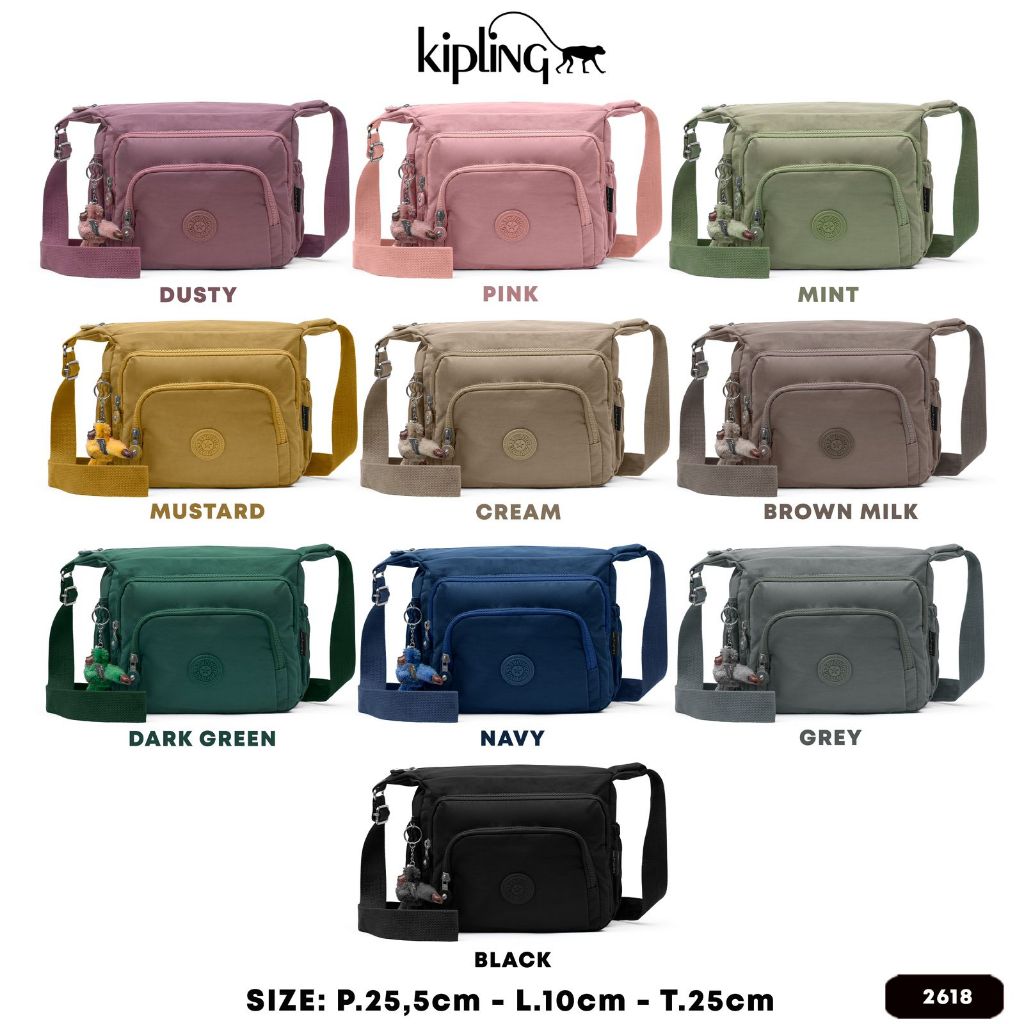 TERBARU TAS SELEMPANG KIPLING BESAR MUAT NOTEBOOK