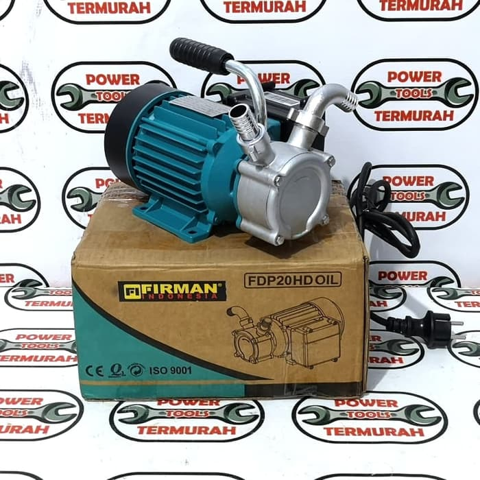 

Pompa Oli FIRMAN 3/4" FDP-20 Pompa Cairan Kental Solar Listrik FDP 20