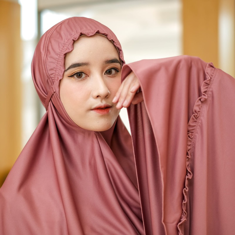 Mukena sehari-hari/daily mukena Q-nan/ mukena murah premium