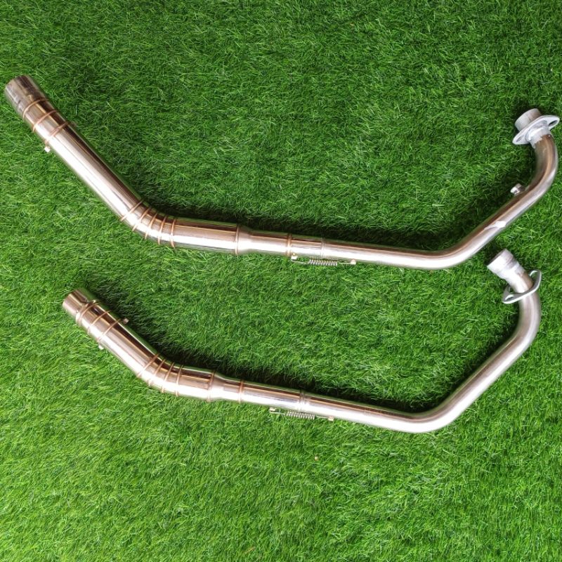 leher knalpot cb 150 r new,leher knalpot cb 150 r old inlet 50mm pemasangan pnp