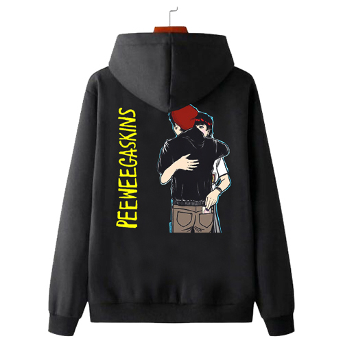 Jaket Hoodie Pee Wee Gaskins Band Hoodie Unisex Casual Fashionable Trendy Sweater Hoodie Zipper & Pu